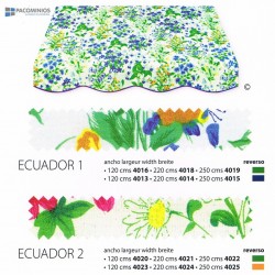 Lona Estampado Ecuador 1 - 2